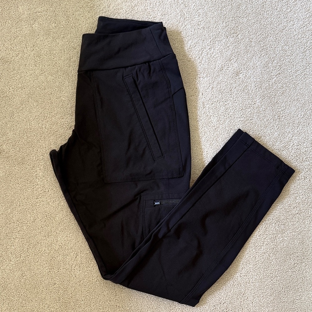 Athleta Black Performance Utility Leggings